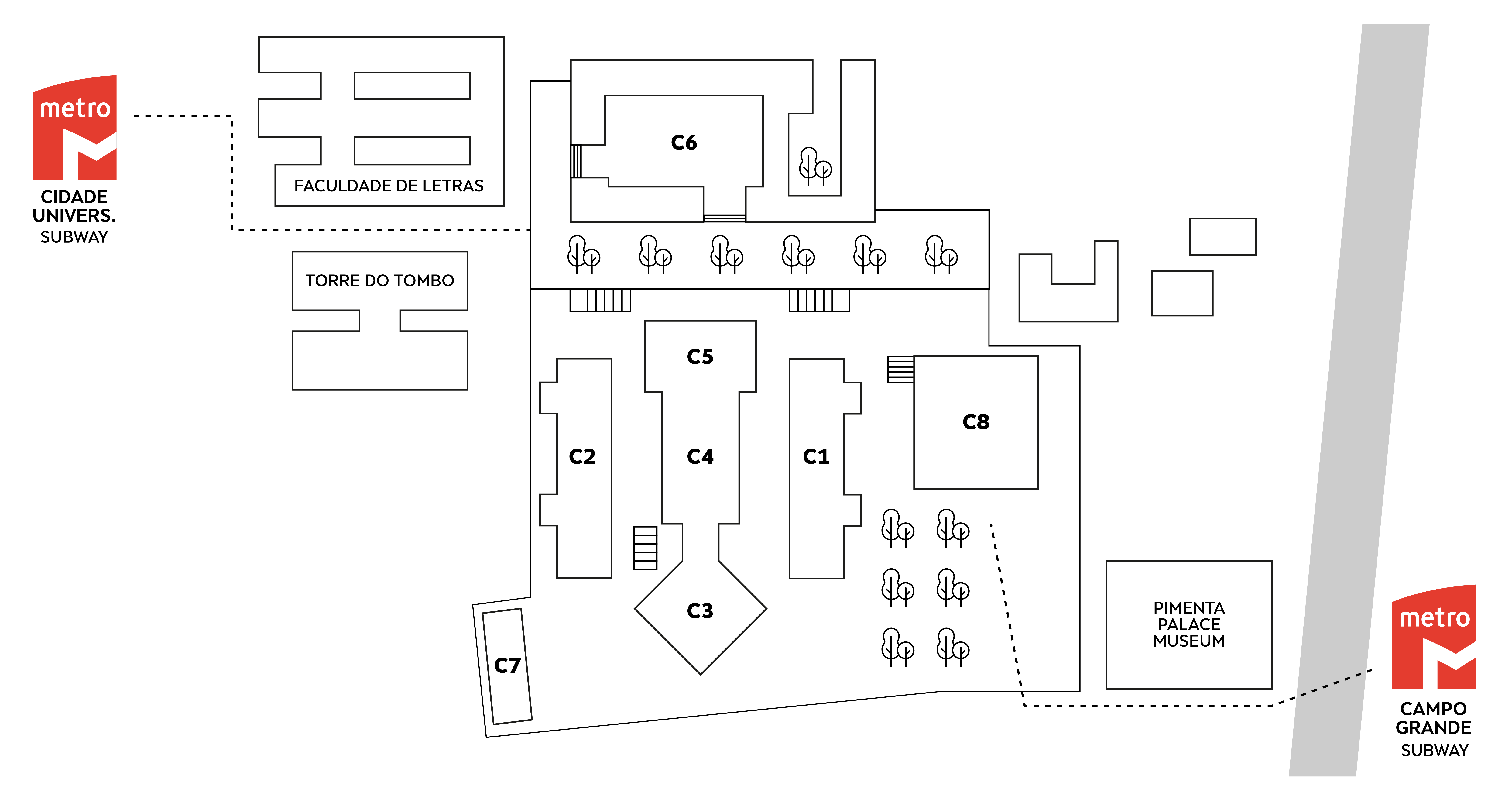 Conference map.